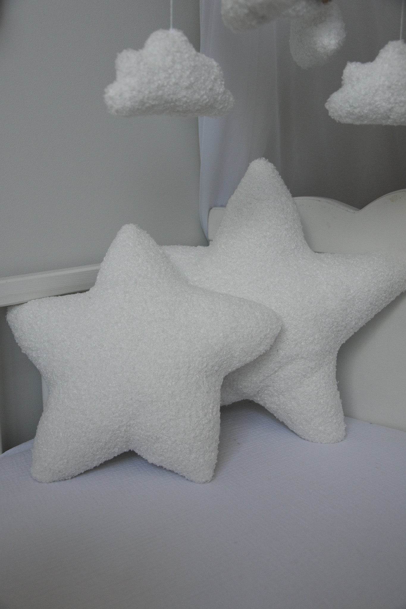 Boucle star pillow - Minidreams Decor