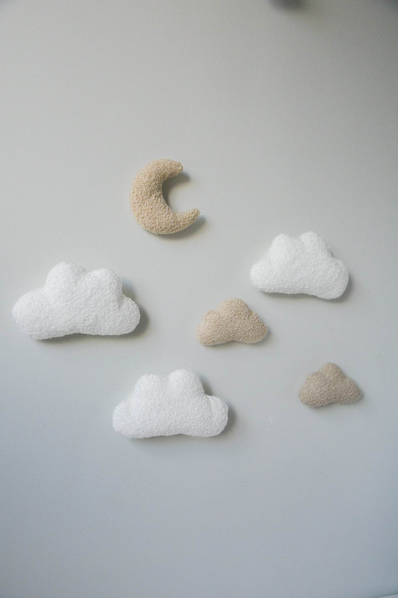 Clouds and moon wall decoration - Minidreams Decor