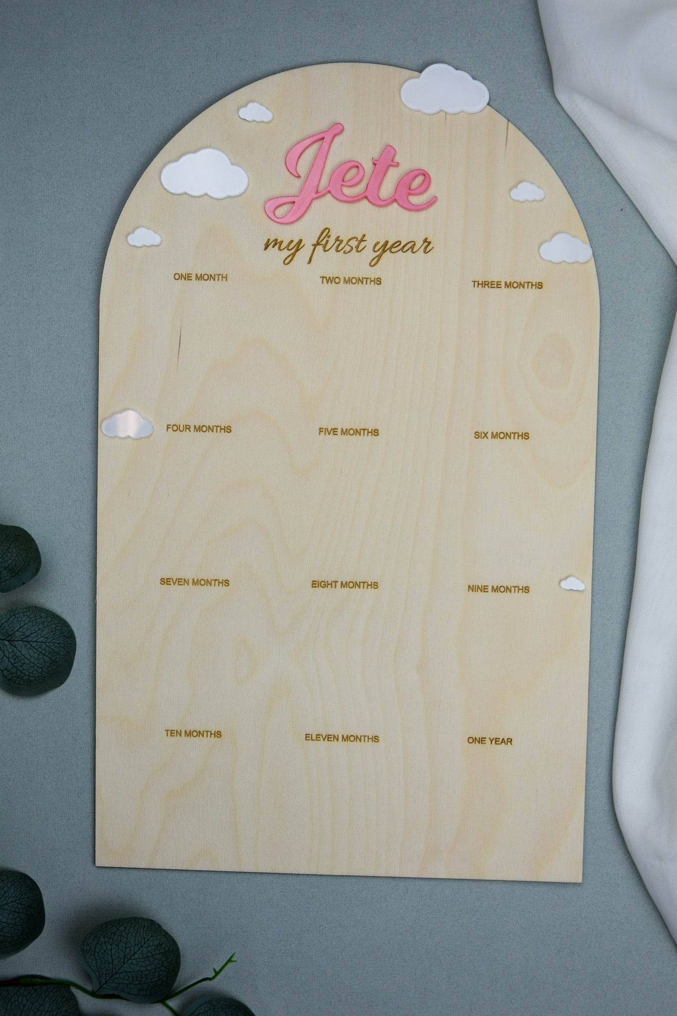 First year Birthday Board - Minidreams Decor