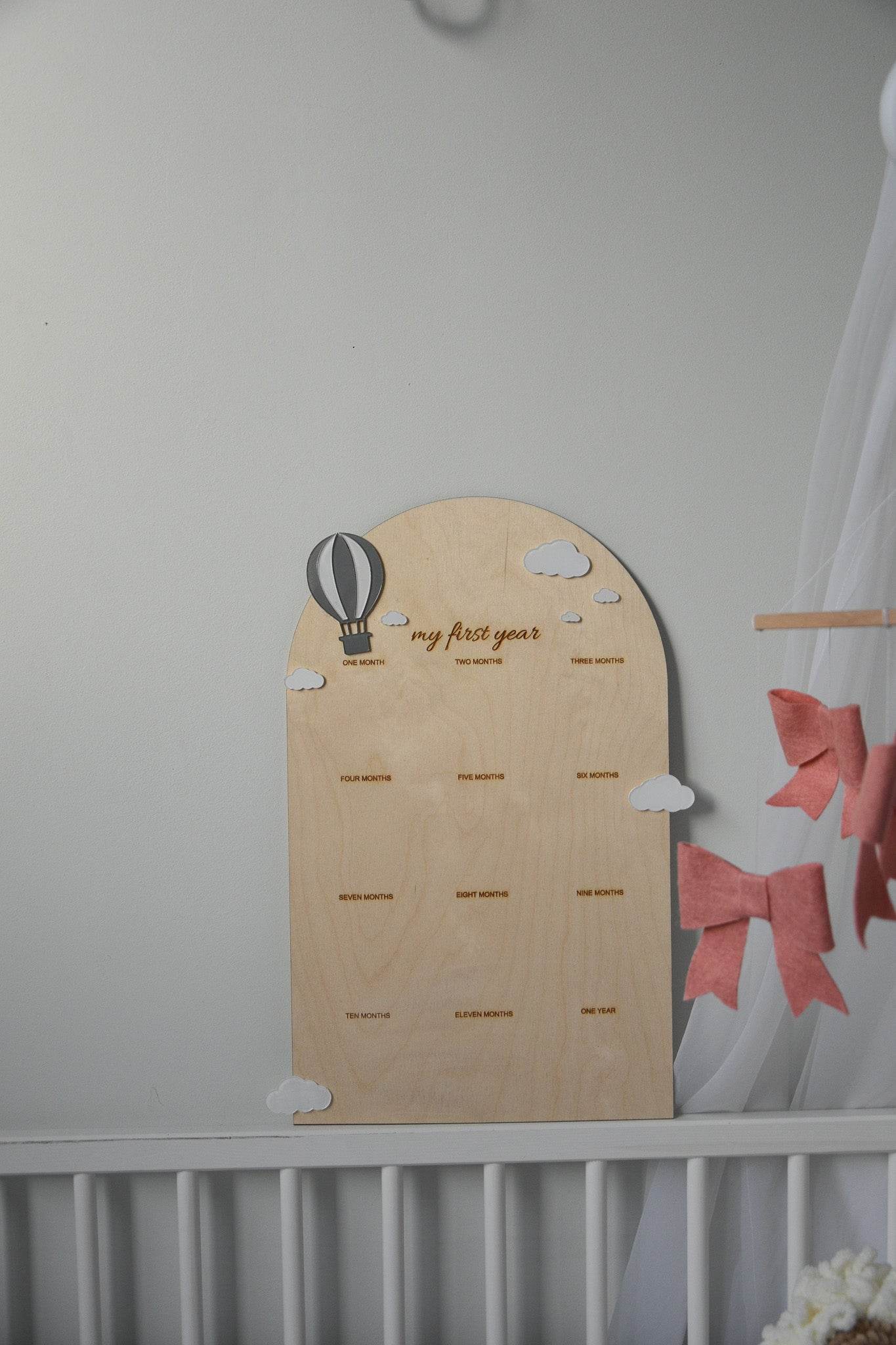First year Birthday Board - Minidreams Decor