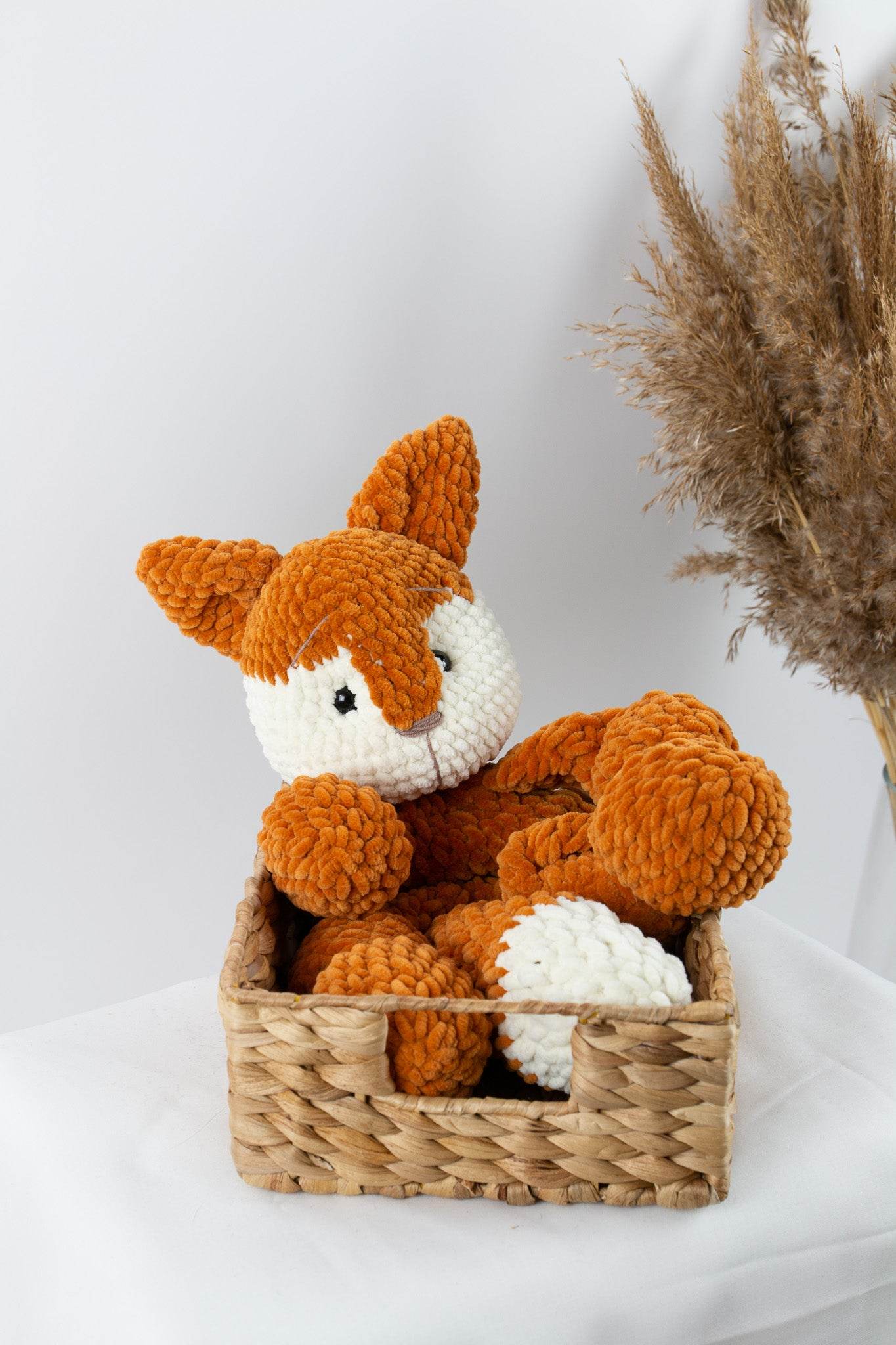 Fox baby comforter - Minidreams Decor