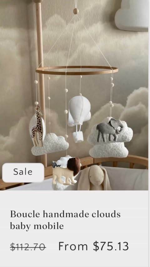 Custom Mobile for Erika - Minidreams Decor