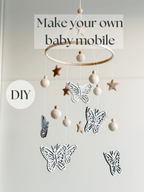 DIY Make your own butterflies baby mobile - Minidreams Decor