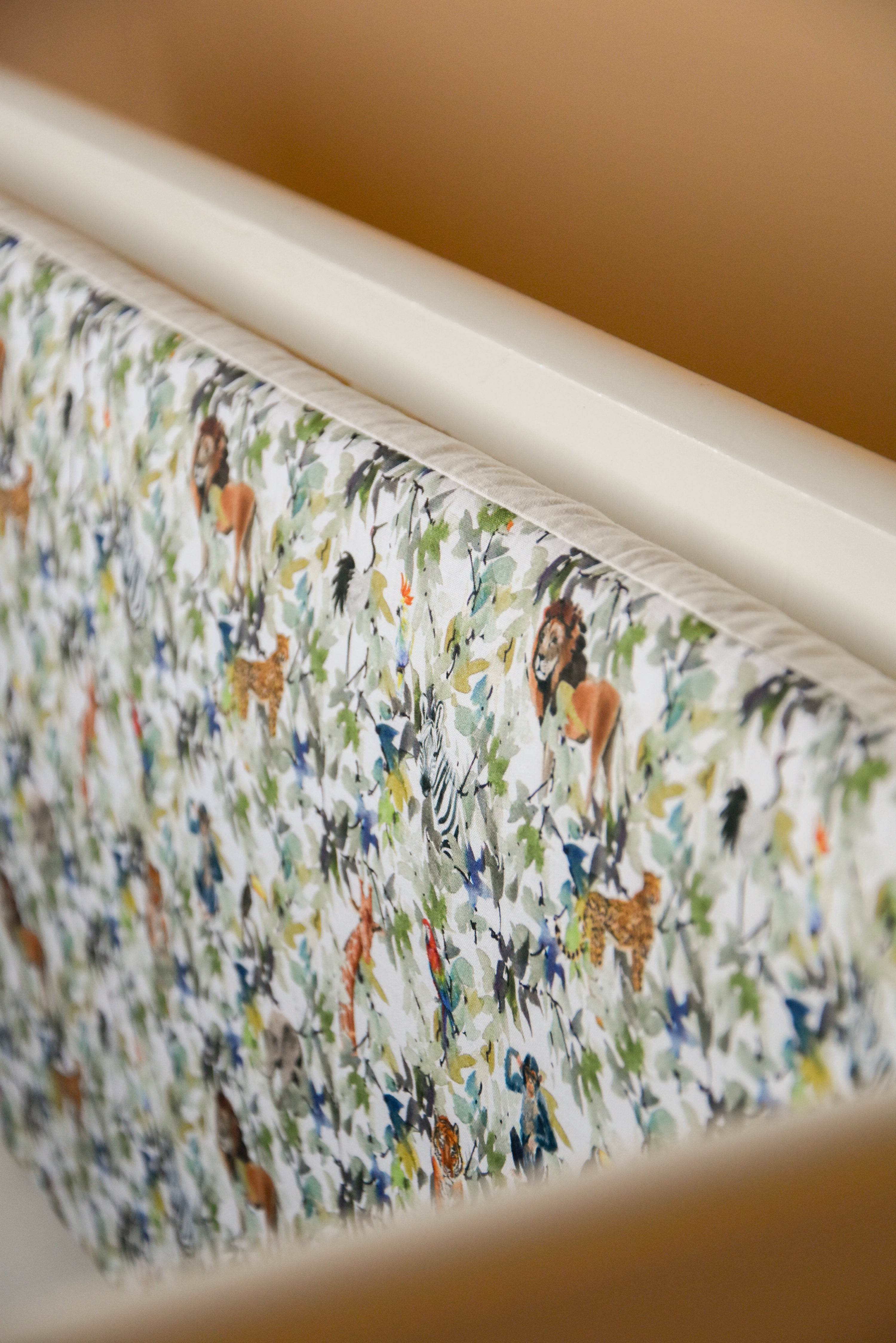 Safari baby crib bumper pad - Minidreams Decor