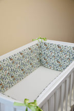Safari baby crib bumper pad - Minidreams Decor