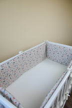 Woodland crib cotton bumper pad - Minidreams Decor
