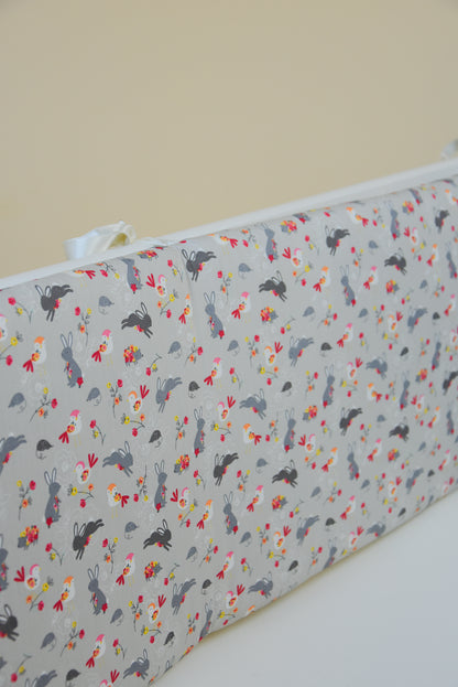 Woodland crib cotton bumper pad