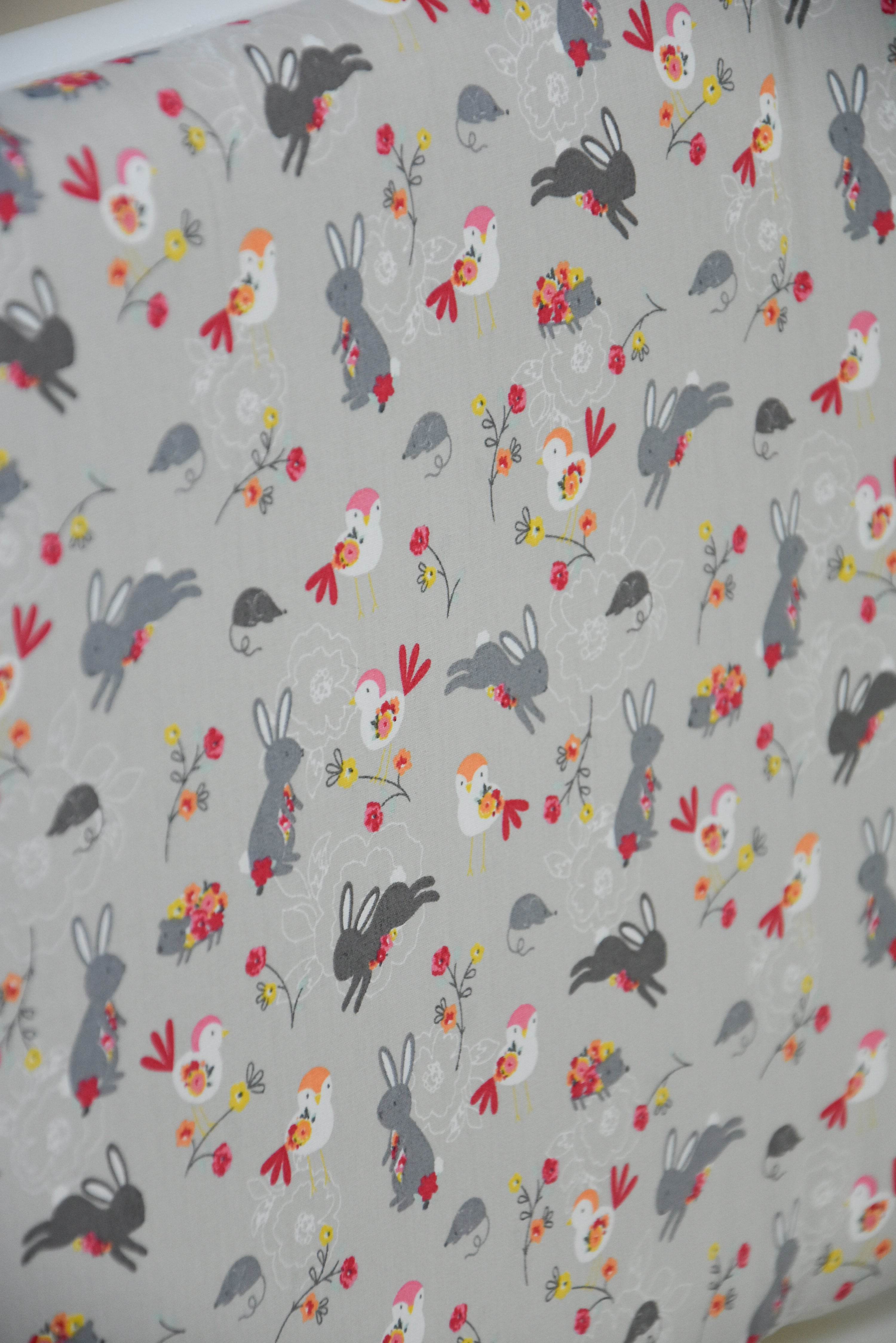 Woodland crib cotton bumper pad - Minidreams Decor
