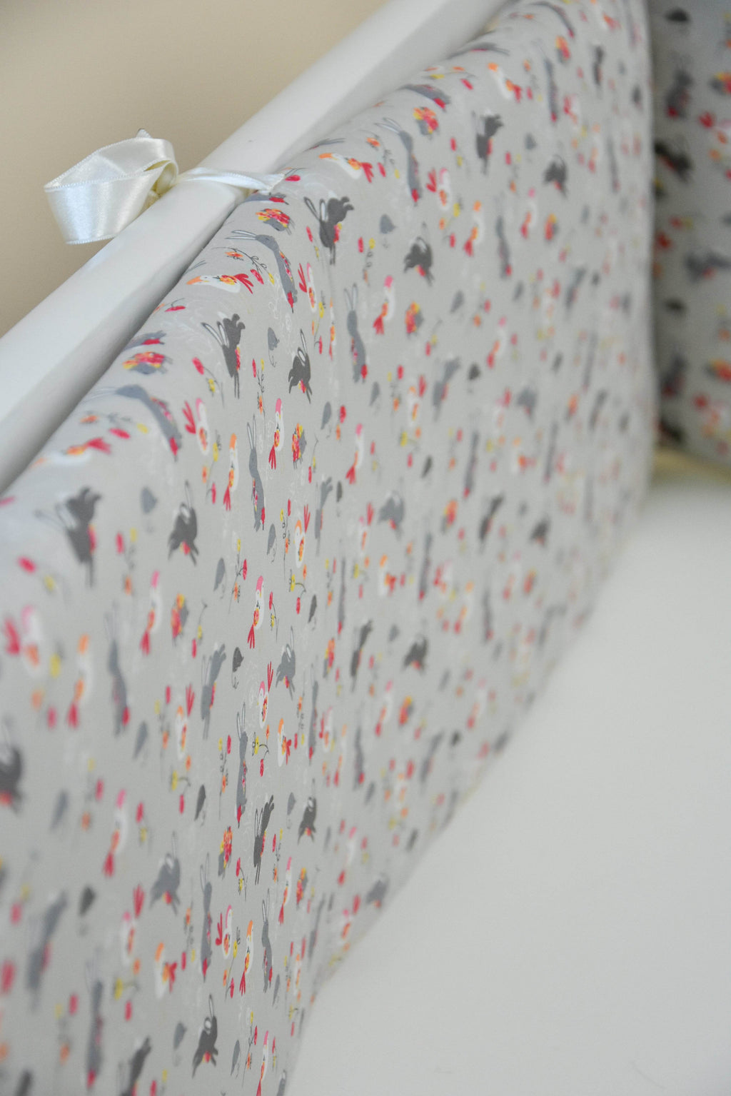 Woodland crib cotton bumper pad - Minidreams Decor