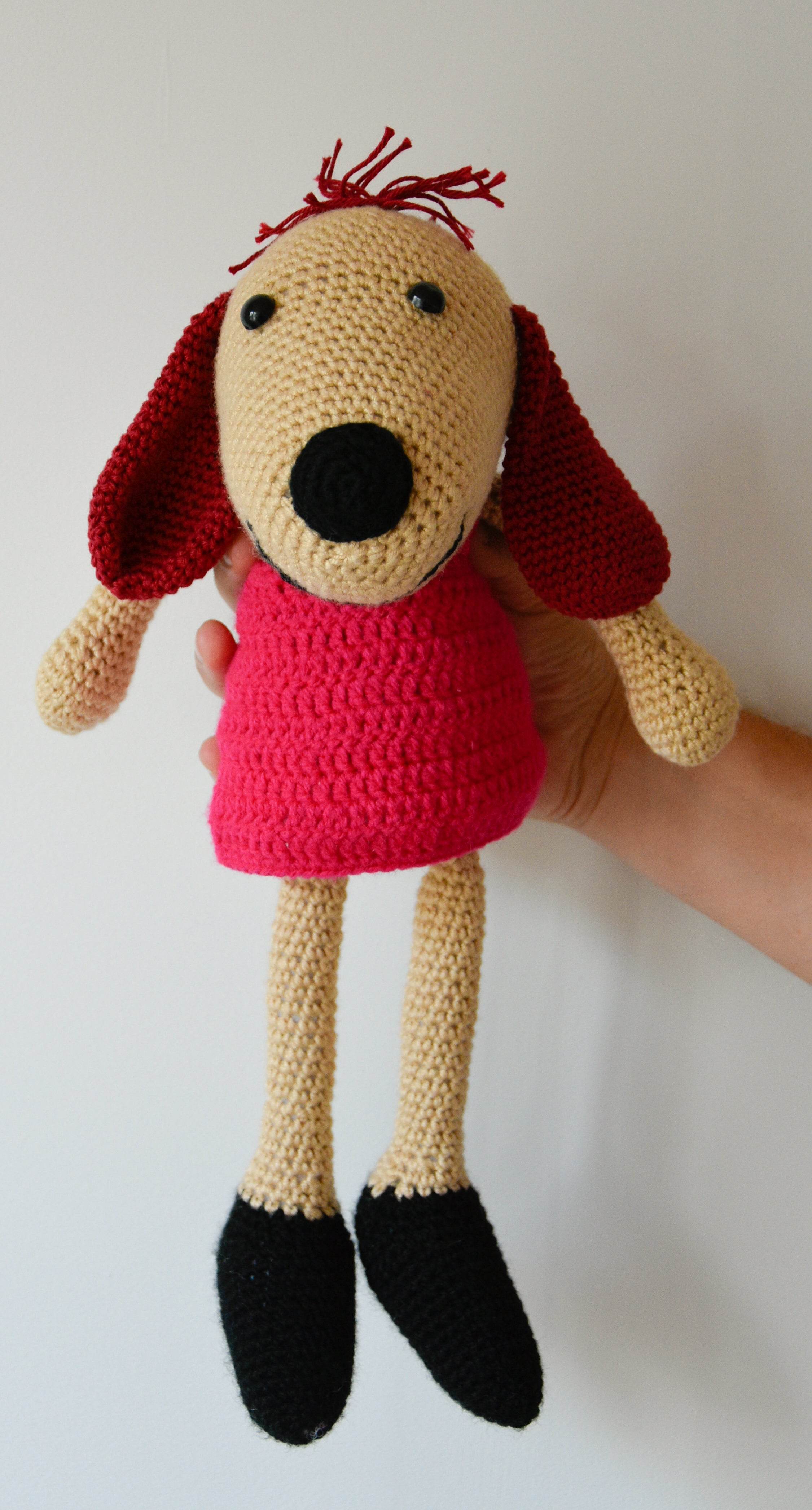 Crochet dog Lotte - Minidreams Decor