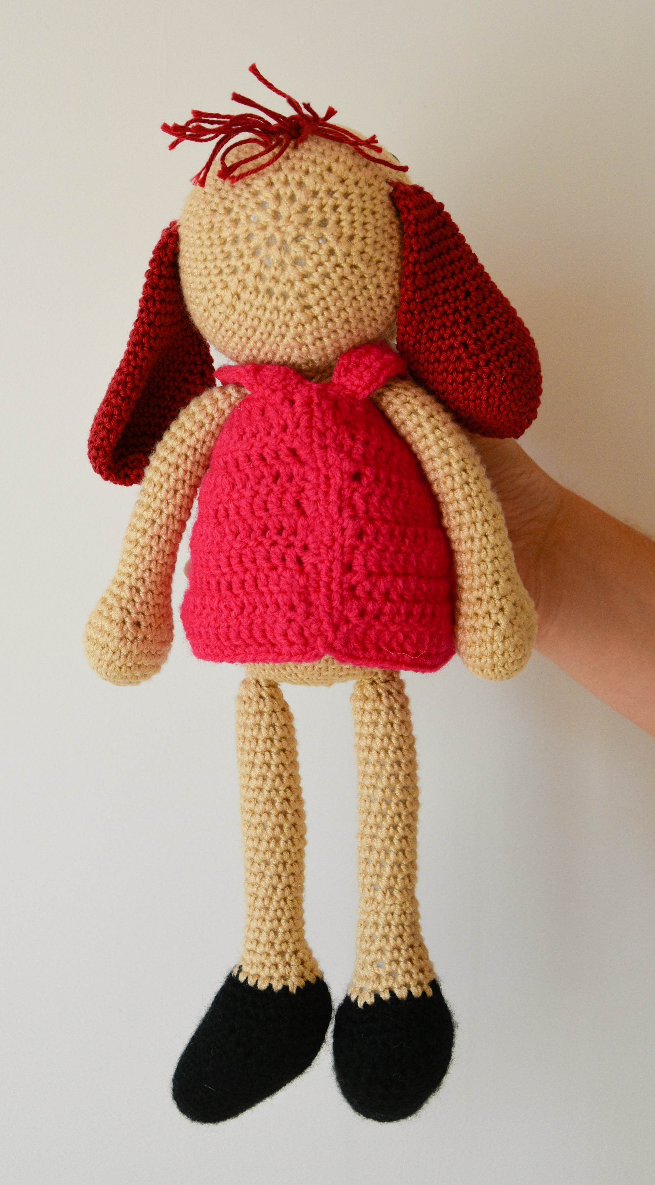 Crochet dog Lotte - Minidreams Decor