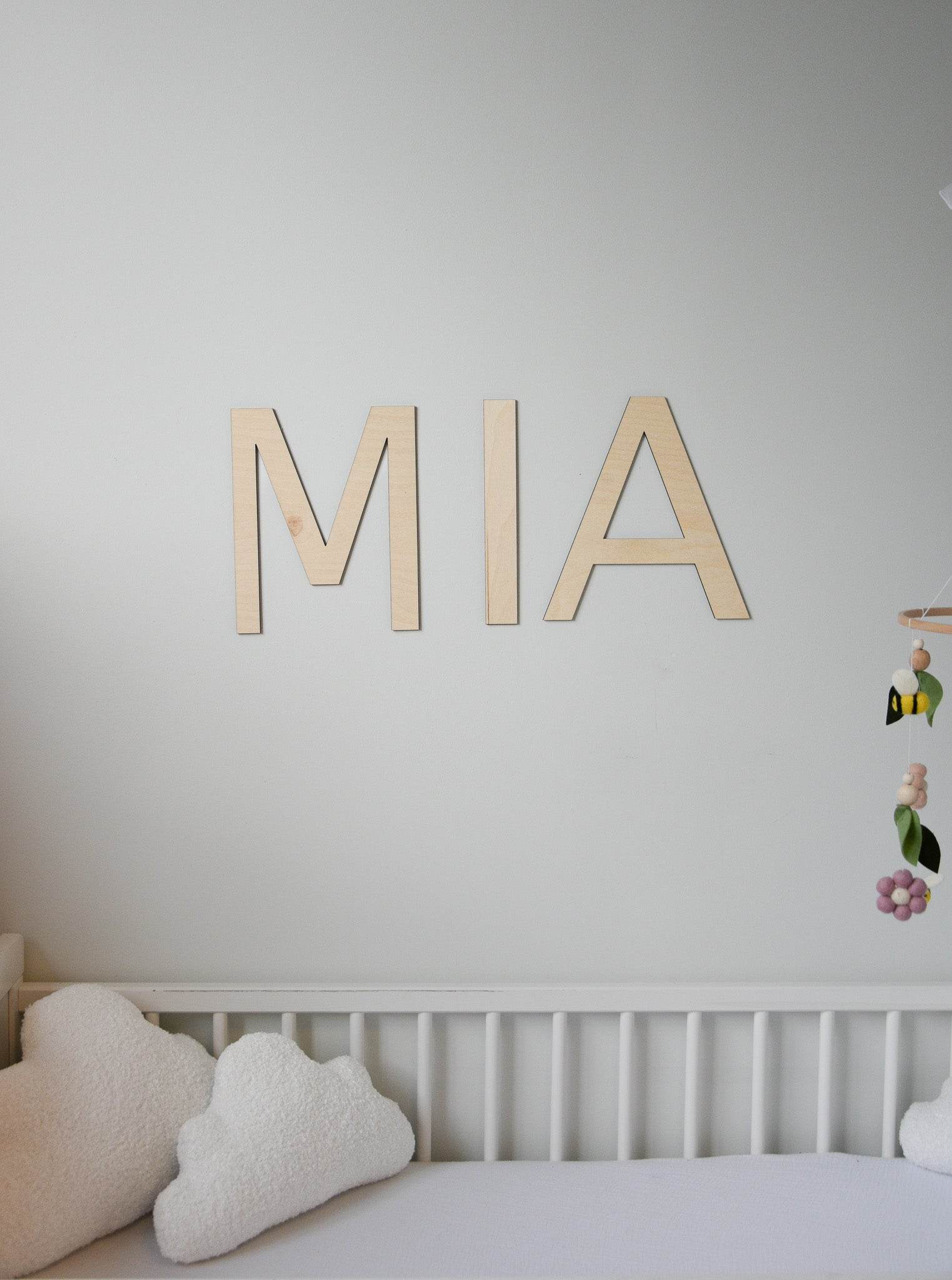Custom Letters/Name Sign for Nursery - Minidreams Decor