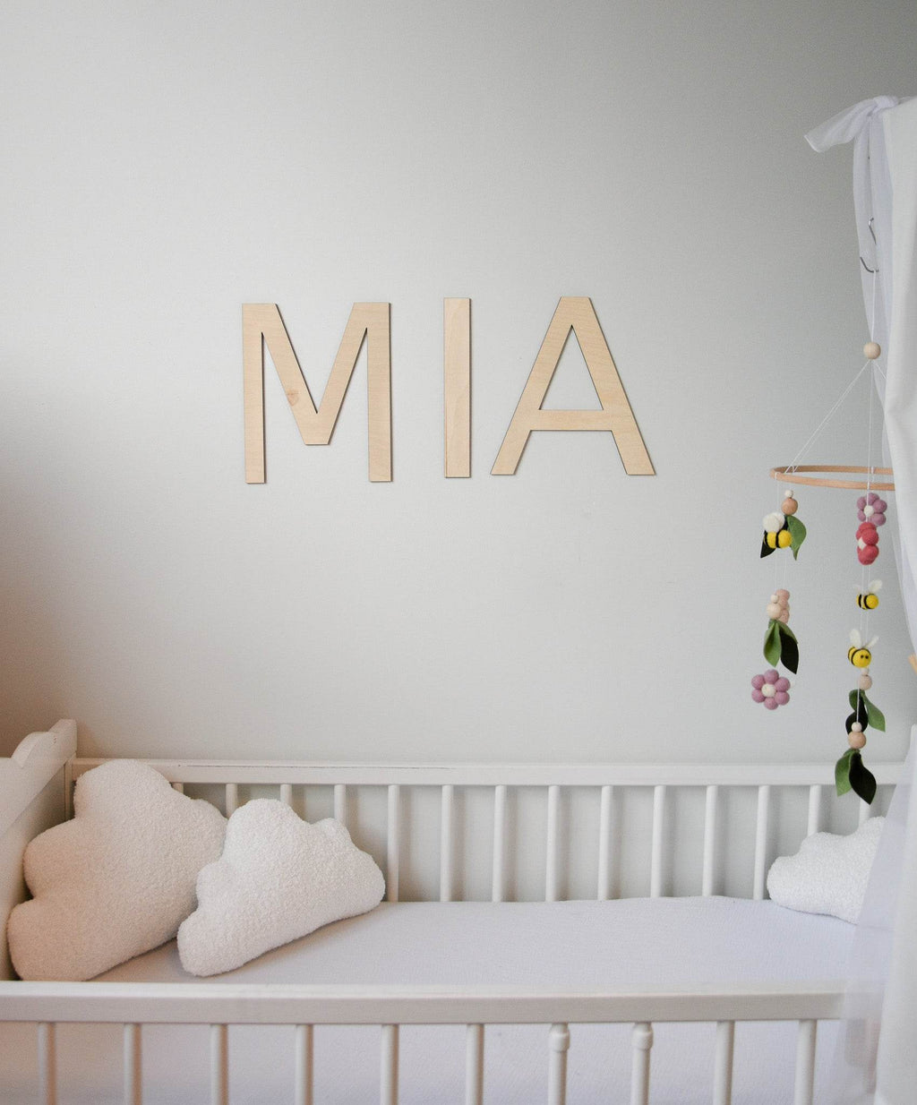 Custom Letters/Name Sign for Nursery - Minidreams Decor