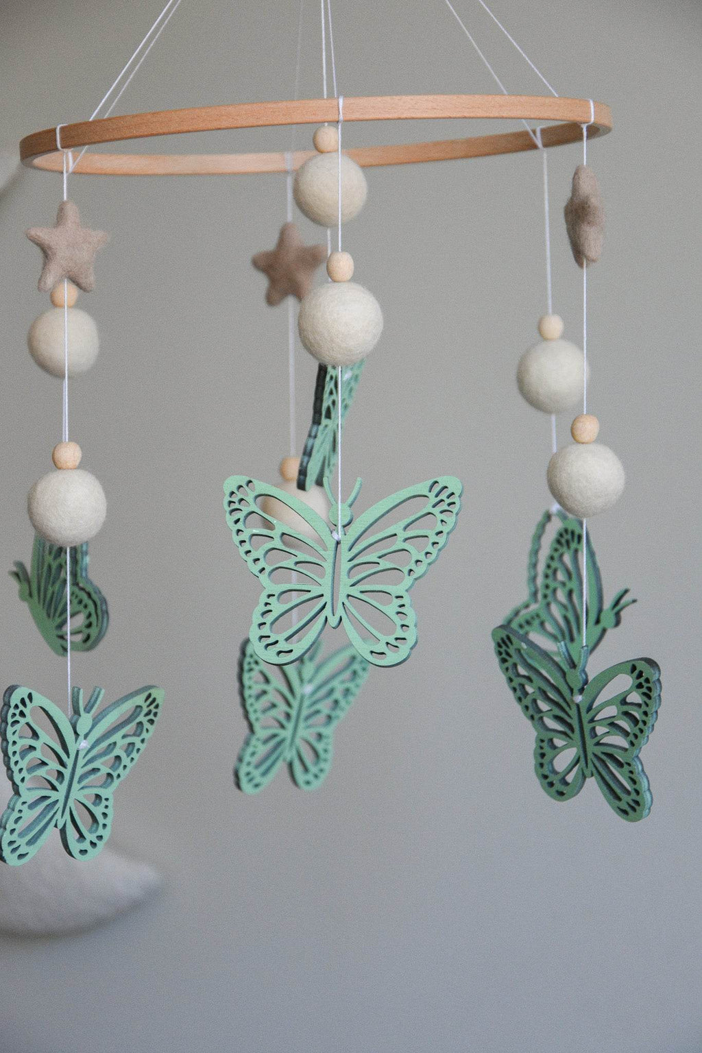 Butterfly nursery baby mobile - Minidreams Decor