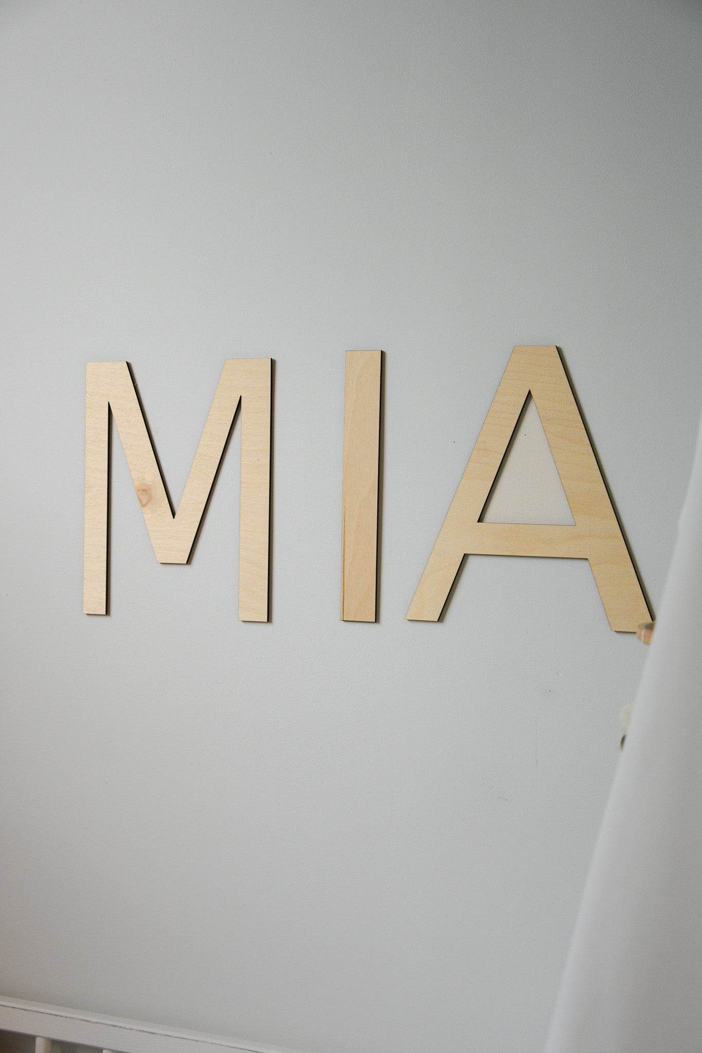 Custom Letters/Name Sign for Nursery - Minidreams Decor