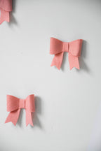 Pink Bows wall decoration set - Minidreams Decor