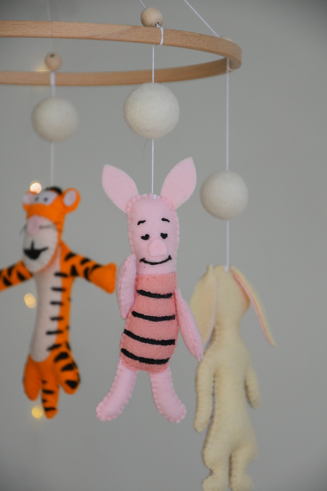 Vintage Winnie and his friends Baby Mobile