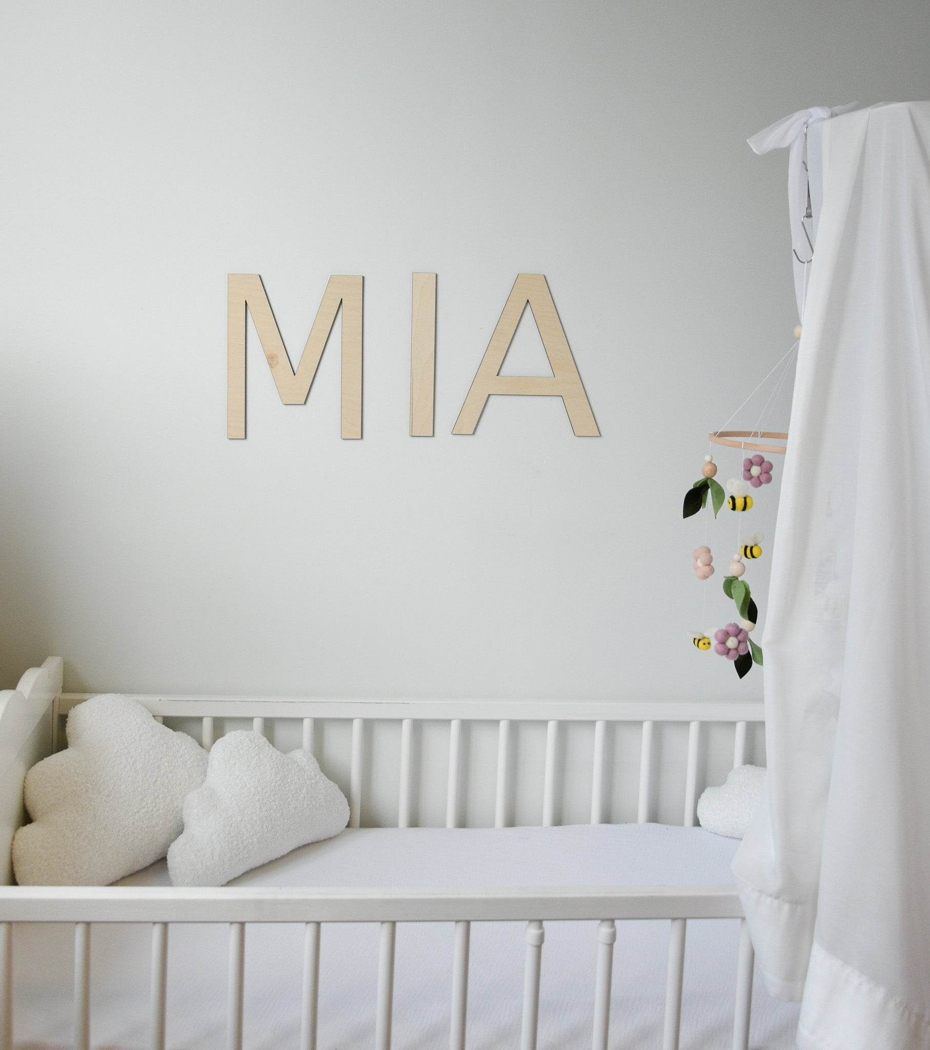 Custom Letters/Name Sign for Nursery - Minidreams Decor