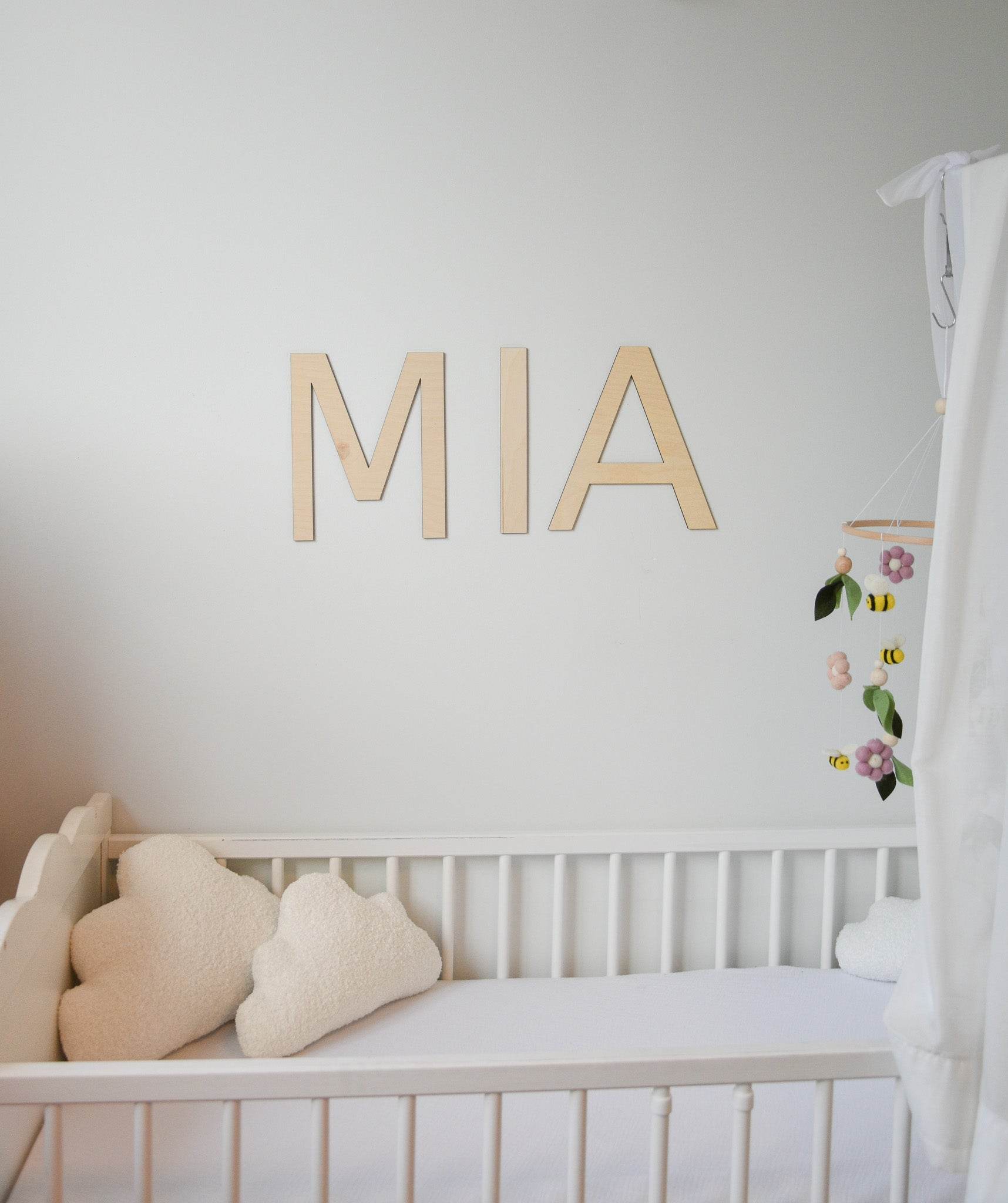 Custom Letters/Name Sign for Nursery - Minidreams Decor
