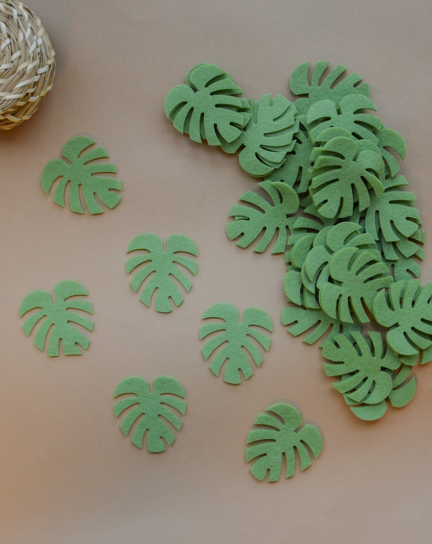 Tropical leaves - Pack of 10 leaves - Monstera Leaf - Laser Cut