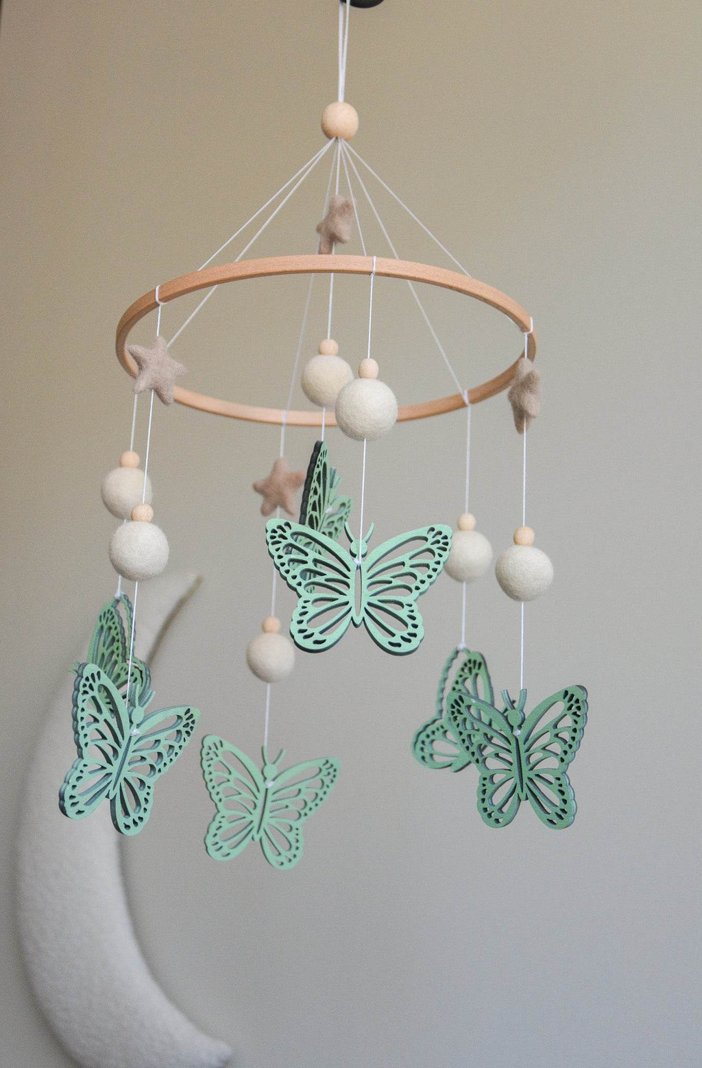 Butterfly nursery baby mobile - Minidreams Decor