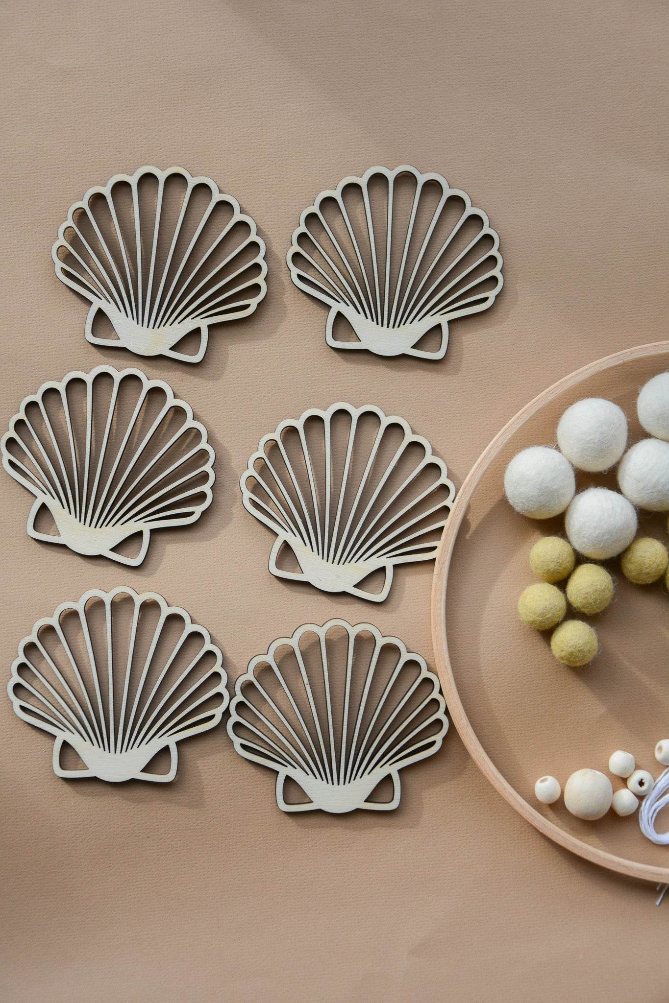 DIY Make your own seashell baby mobile - Minidreams Decor