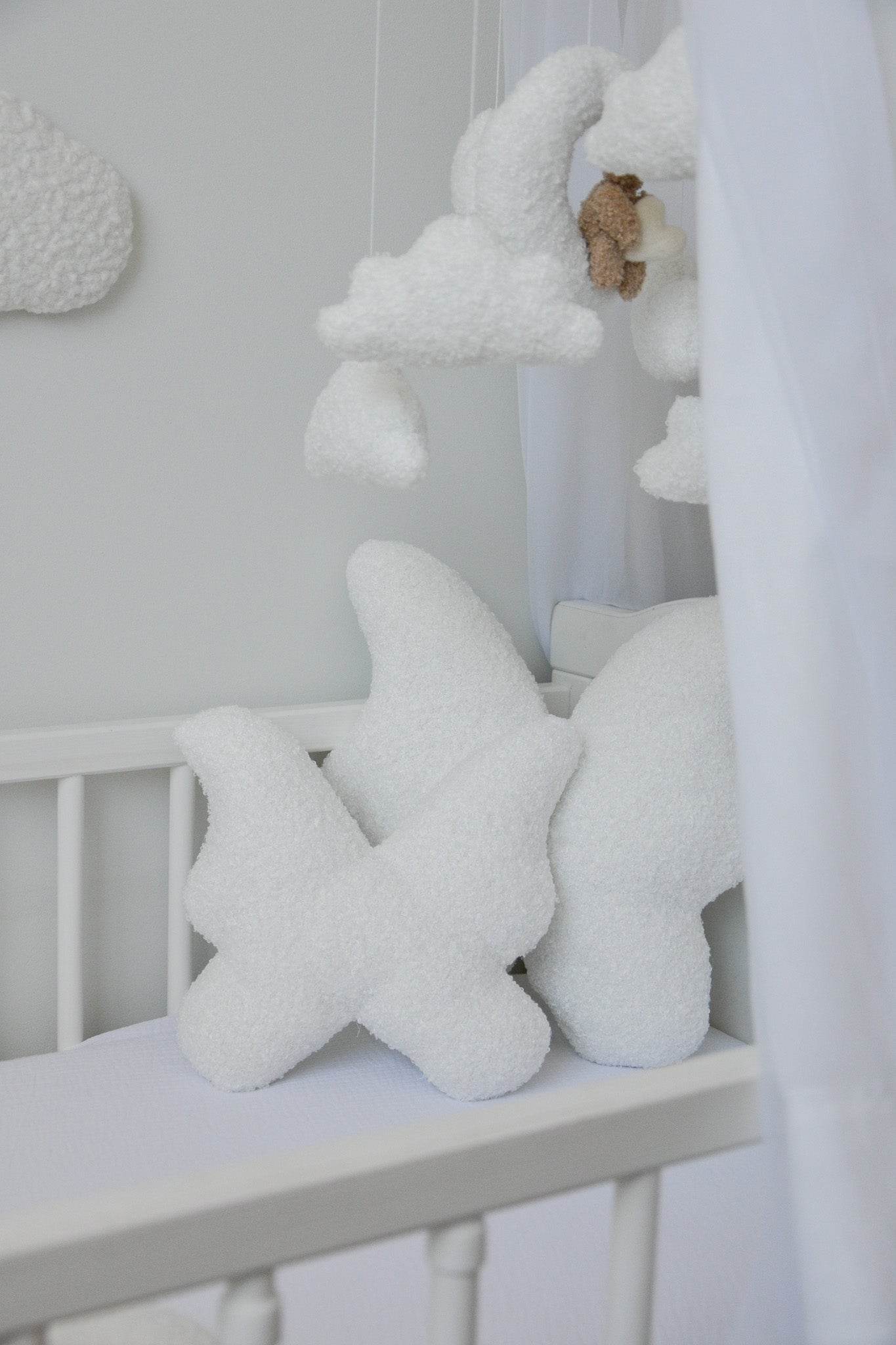 Boucle butterfly pillow - Minidreams Decor