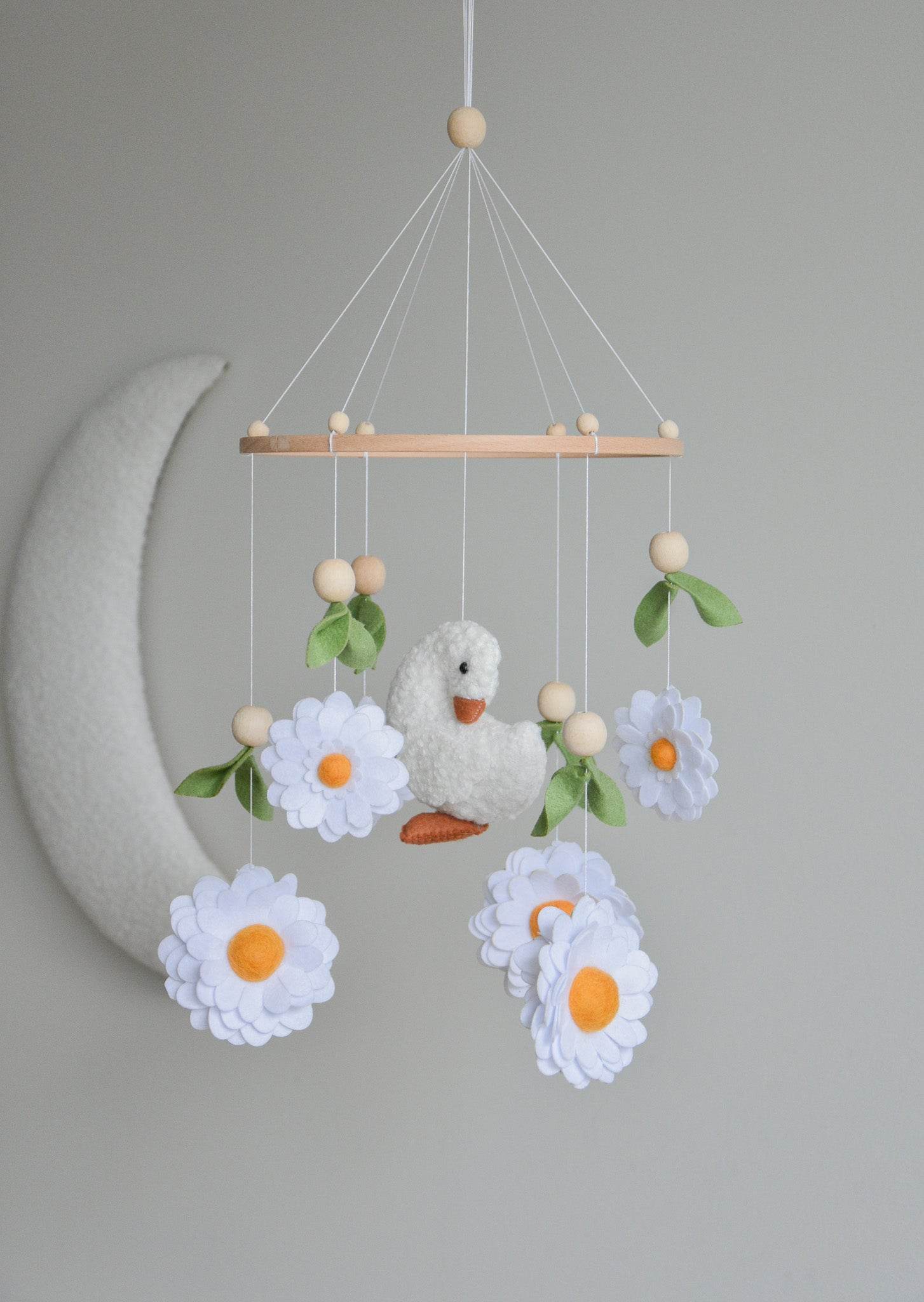 Goose nursery baby mobile - Minidreams Decor