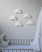 Soft Boucle Clouds wall decoration - Minidreams Decor