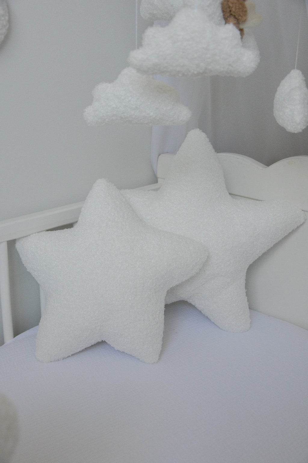 Boucle star pillow - Minidreams Decor