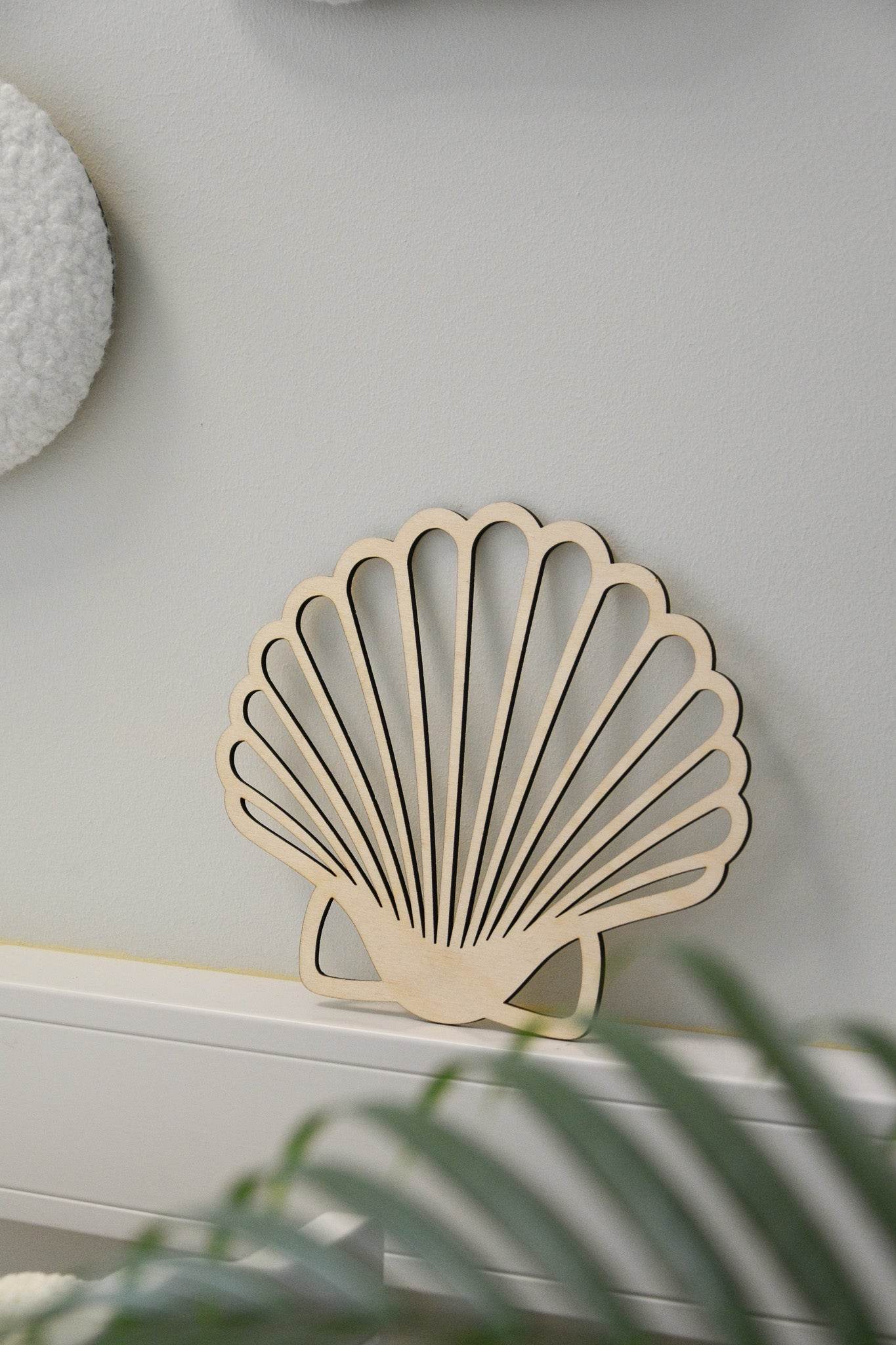 Rattan Seashell wall decor - Minidreams Decor