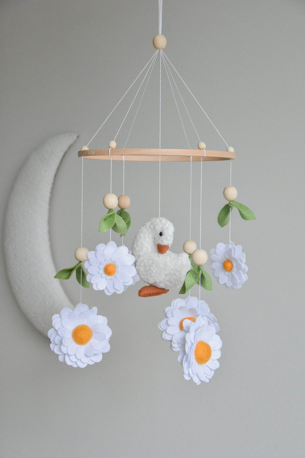 Goose nursery baby mobile - Minidreams Decor