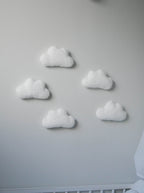 Soft Boucle Clouds wall decoration - Minidreams Decor