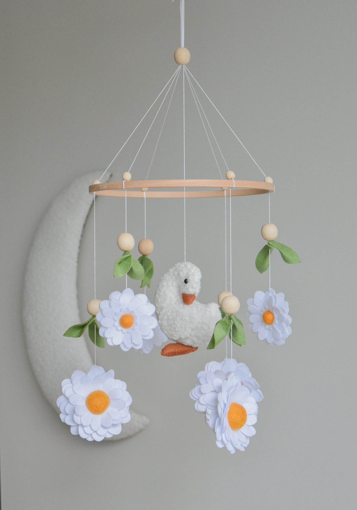 Goose nursery baby mobile - Minidreams Decor