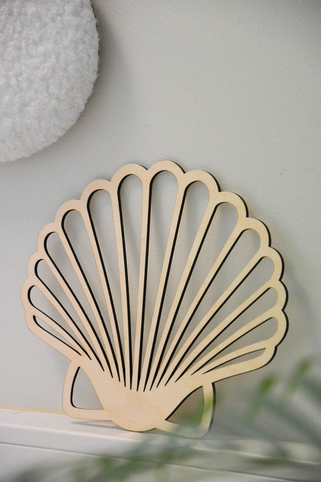 Rattan Seashell wall decor - Minidreams Decor