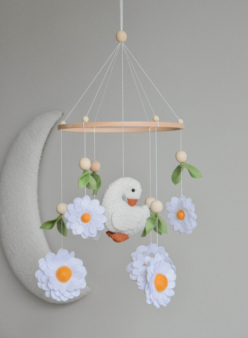 Goose nursery baby mobile - Minidreams Decor