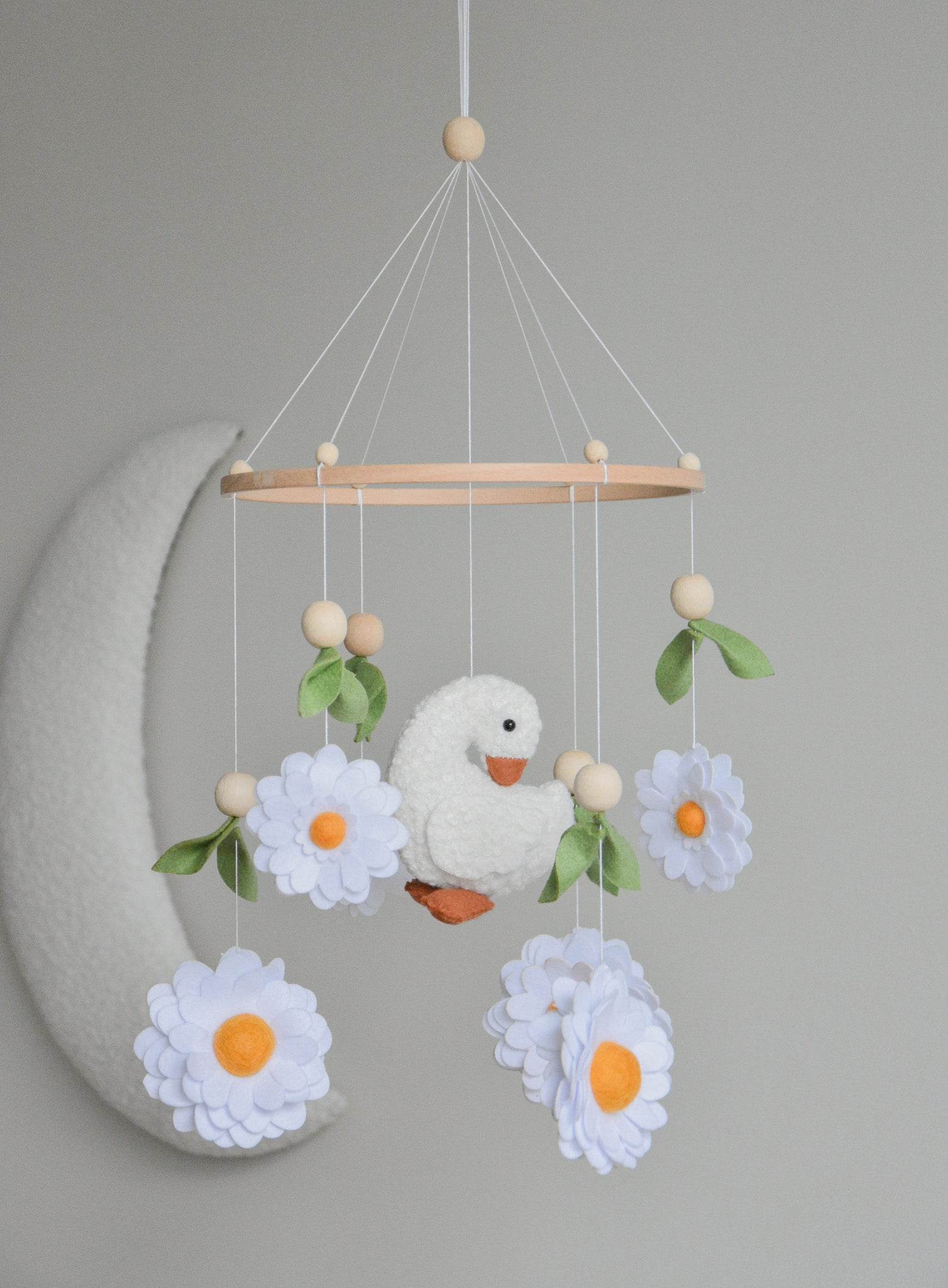 Goose nursery baby mobile - Minidreams Decor