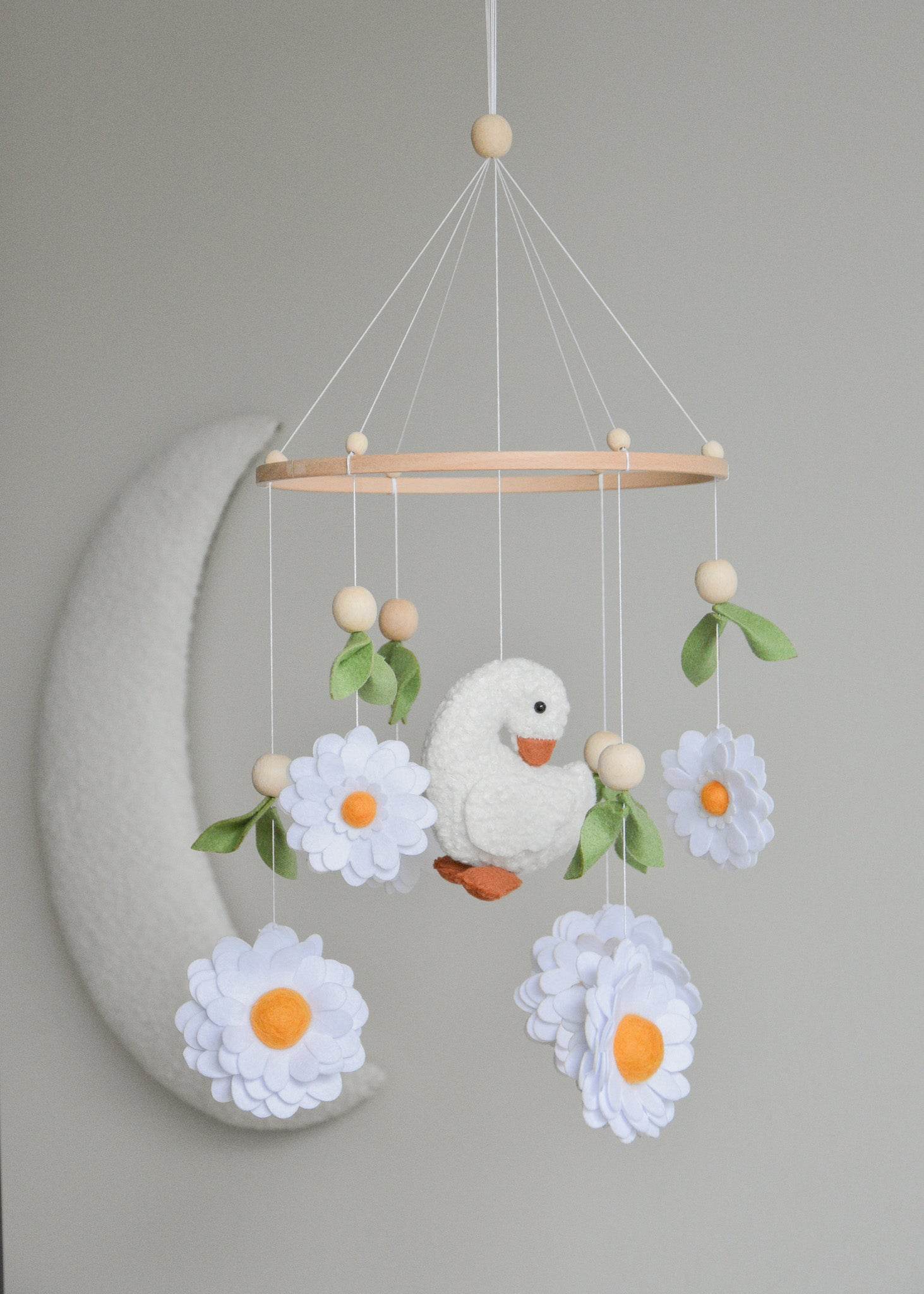 Goose nursery baby mobile - Minidreams Decor