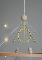 Harry Potter Themed Mobile - Wizard, Phoenix, Flying Keys, Lightning Bolt Decor