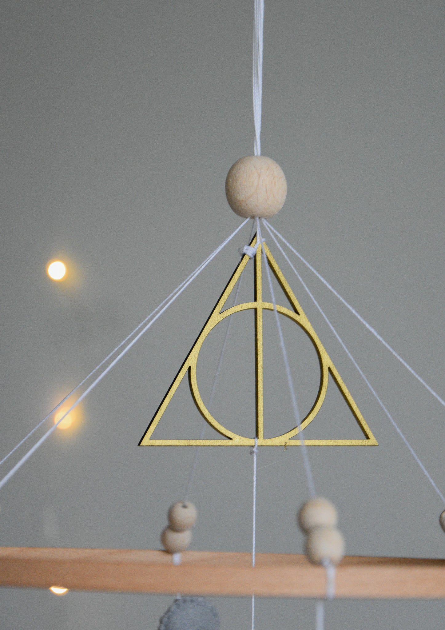 Harry Potter Themed Mobile - Wizard, Phoenix, Flying Keys, Lightning Bolt Decor