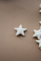35mm 100% Wool Felt Stars - Set of 10 pcs - 93 different colors - Minidreams Decor
