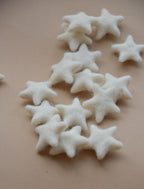 35mm 100% Wool Felt Stars - Set of 10 pcs - 93 different colors - Minidreams Decor
