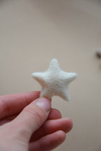 35mm 100% Wool Felt Stars - Set of 10 pcs - 93 different colors - Minidreams Decor