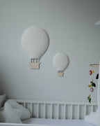 Boucle hot air balloon wall decor - Minidreams Decor