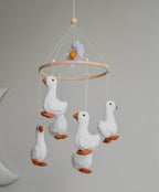 Duck nursery baby mobile - Minidreams Decor