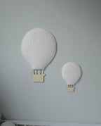 Boucle hot air balloon wall decor - Minidreams Decor