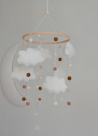 Boucle Clouds and Balls Baby crib Mobile