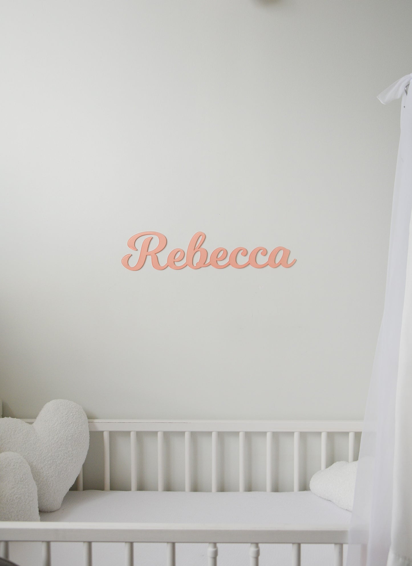 Custom Acrylic Name Sign for Nursery