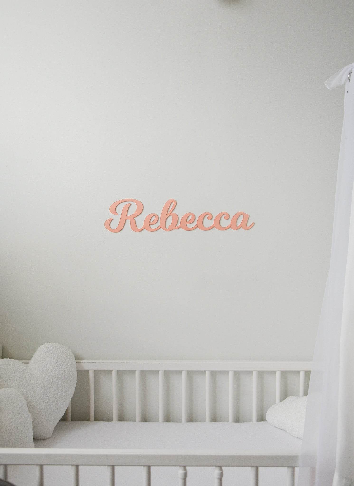 Custom Acrylic Name Sign for Nursery - Minidreams Decor