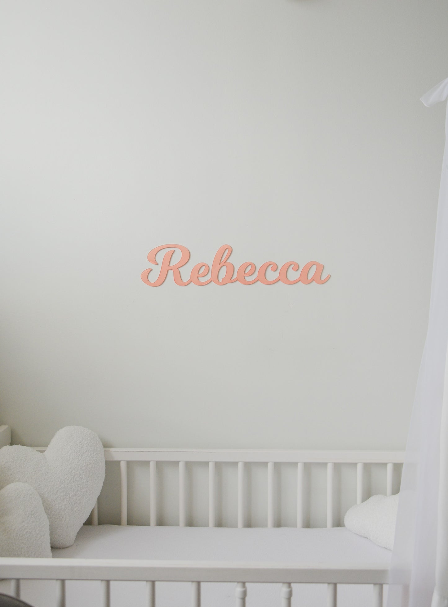 Custom Acrylic Name Sign for Nursery